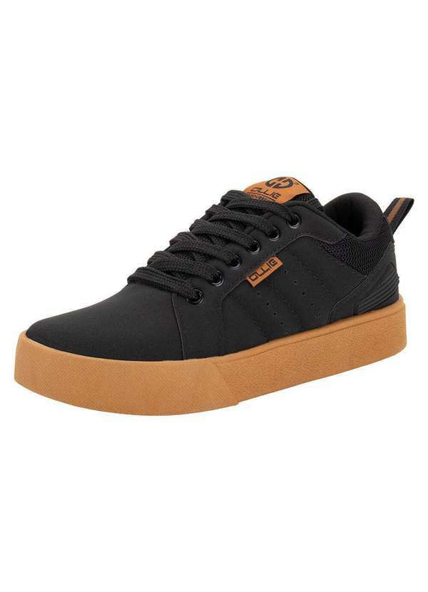 Vista 2 Tênis Infantil Cyclone Ollie 400 - Preto/Bege Ollie