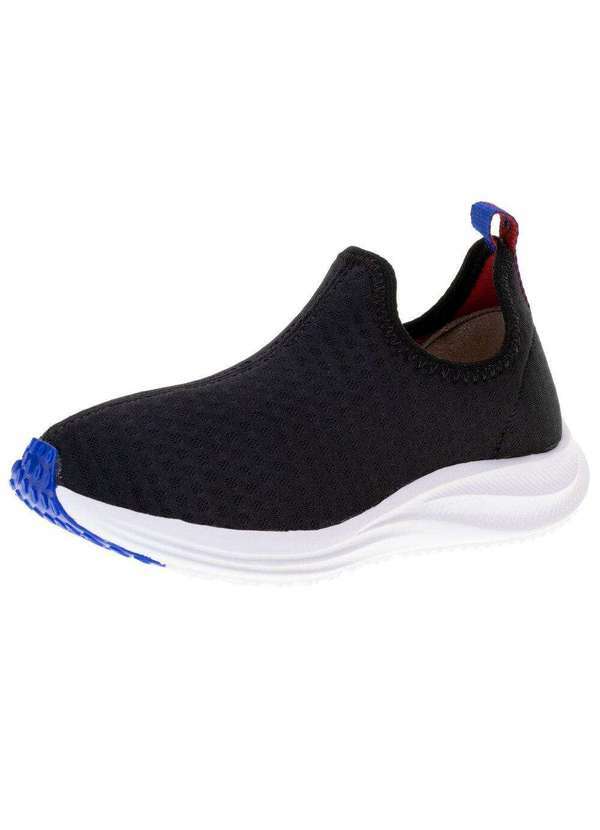 Vista 2 Tênis Infantil Energy Respitec Kidy - 0370090 - Preto