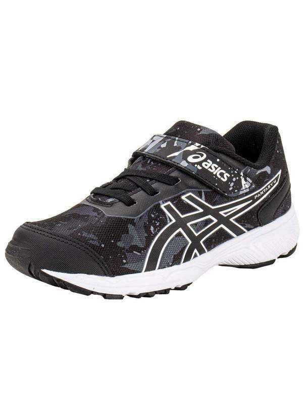 Vista 2 Tênis Infantil Fantasy 4 Ps Asics - 1014a309 Preto/Cinza ASICS