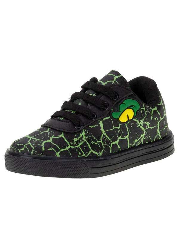 Vista 2 Tênis Infantil Lindo Jú - 15522 - Verde/Preto Lindo jú