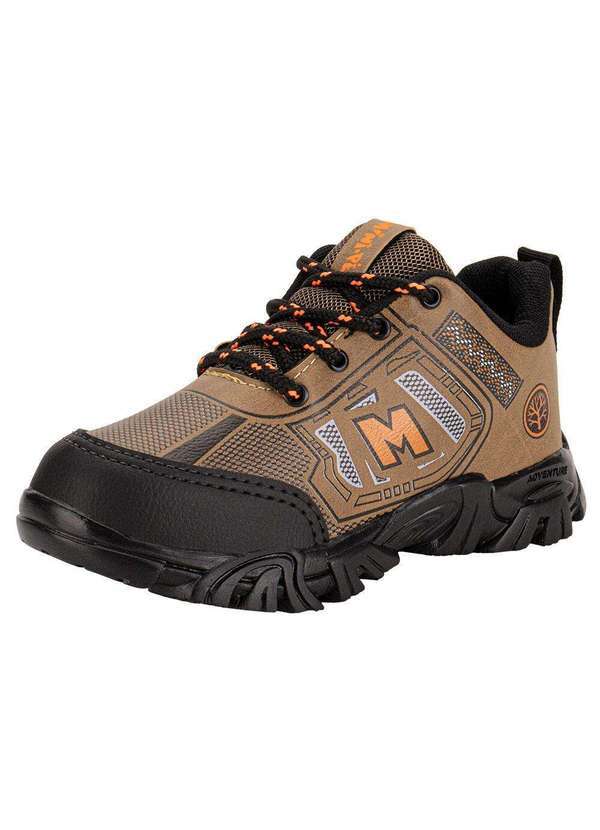 Vista 2 Tênis Infantil Minipé Mp25049 - Café/Preto Minipé