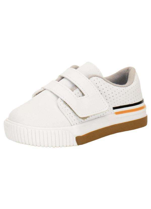 Vista 2 Tênis Infantil Molekinho 2615101 - Branco MOLEKINHO