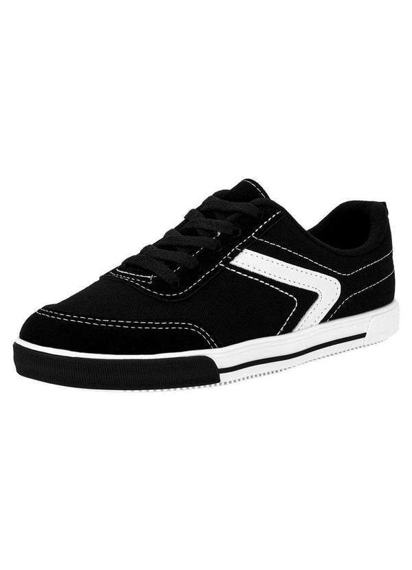 Vista 2 Tênis Infantil Molekinho 2842216 - Preto/Branco MOLEKINHO