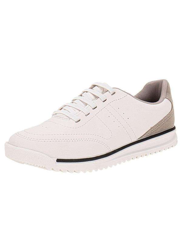 Vista 2 Tênis Infantil Molekinho 2868200 - Branco/Cinza MOLEKINHO