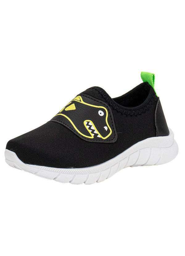 Vista 2 Tênis Infantil Slip On Kids Top - 335 - Preto Kids top