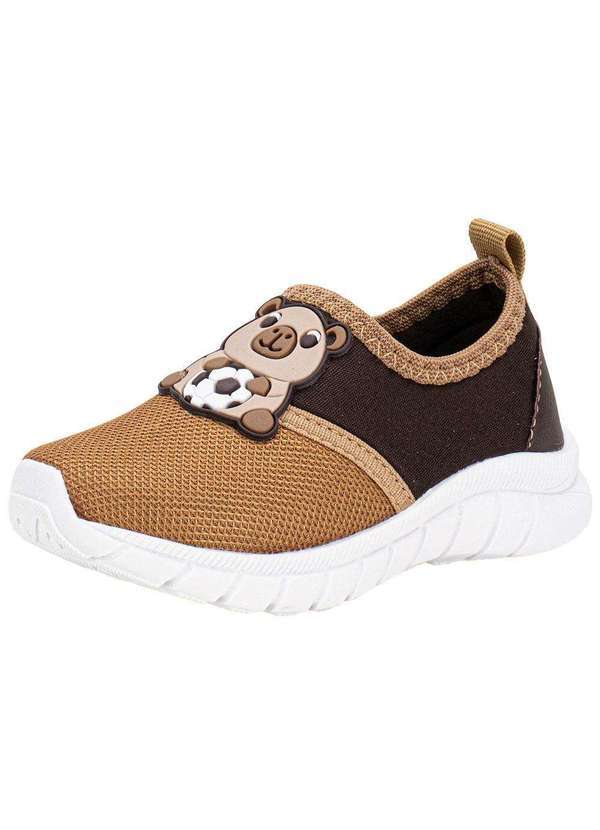 Vista 2 Tênis Infantil Slip On Kids Top 380/434 Café Kids top