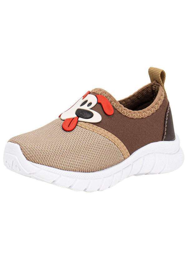 Vista 2 Tênis Infantil Slip On Kids Top 380/434 Chocolate Kids top