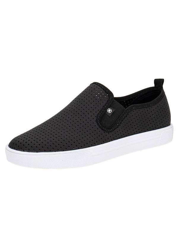 Vista 2 Tênis Infantil Slip On Molekinho 2801164 - Preto MOLEKINHO
