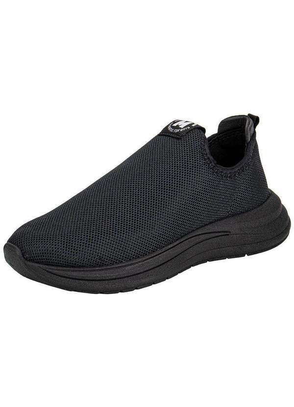 Vista 2 Tênis Infantil Slip On Molekinho 2850318 Preto MOLEKINHO