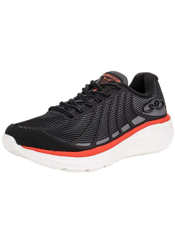 Vista 2 Tênis Infantil Venum 2 Olympikus 43284434 Preto/Vermelho OLYMPIKUS