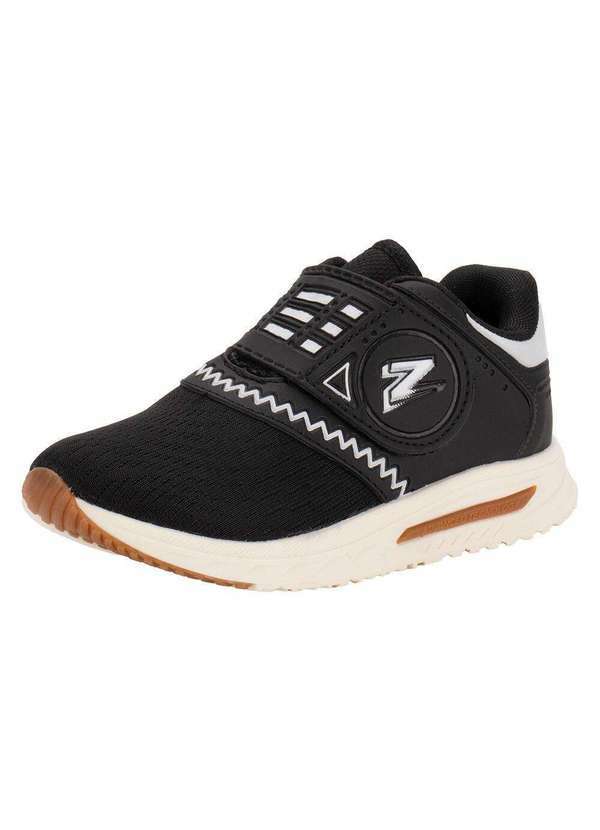 Vista 2 Tênis Infantil Zeuz 104rxv - Preto Zeuz