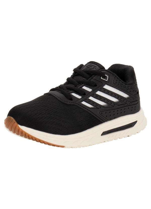 Vista 2 Tênis Infantil Zeuz 99rx - Preto/Branco Zeuz