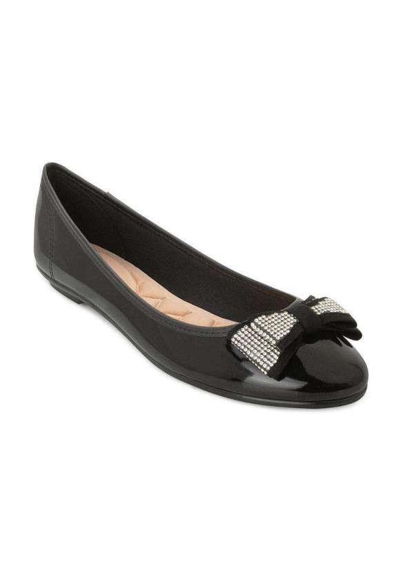 Sapatilha Moleca Ml25-50271 Preto/Prata