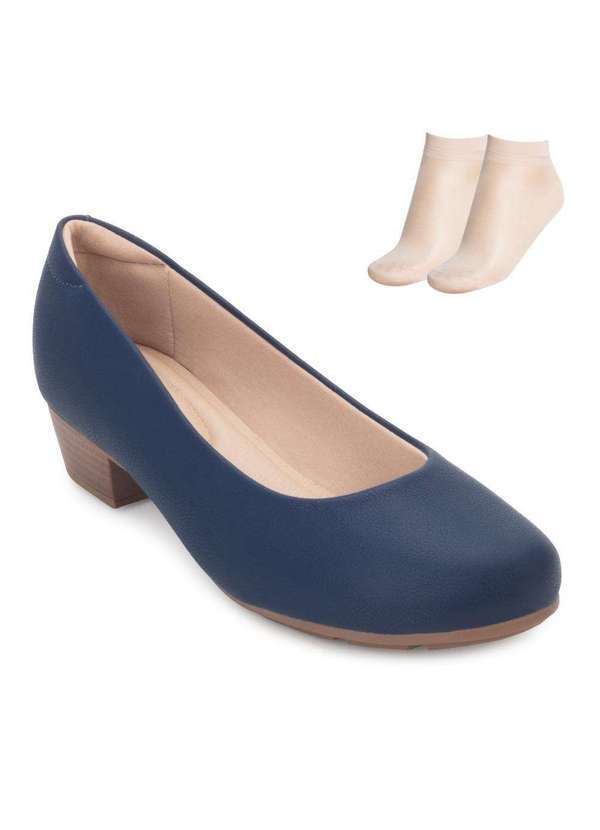 Sapato Modare e Meia Md25-70325 Marinho