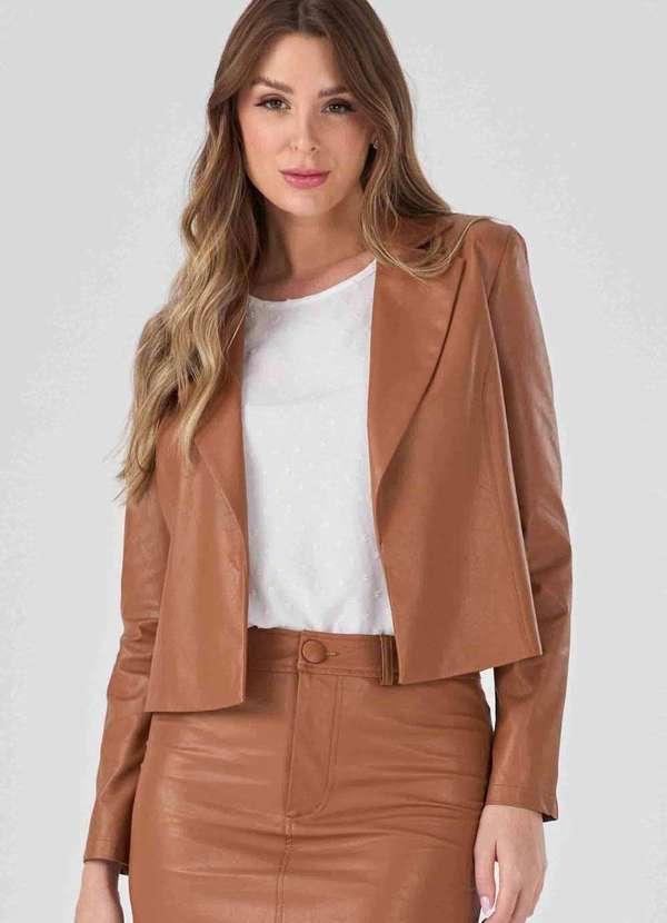 Blazer Feminino Marrom