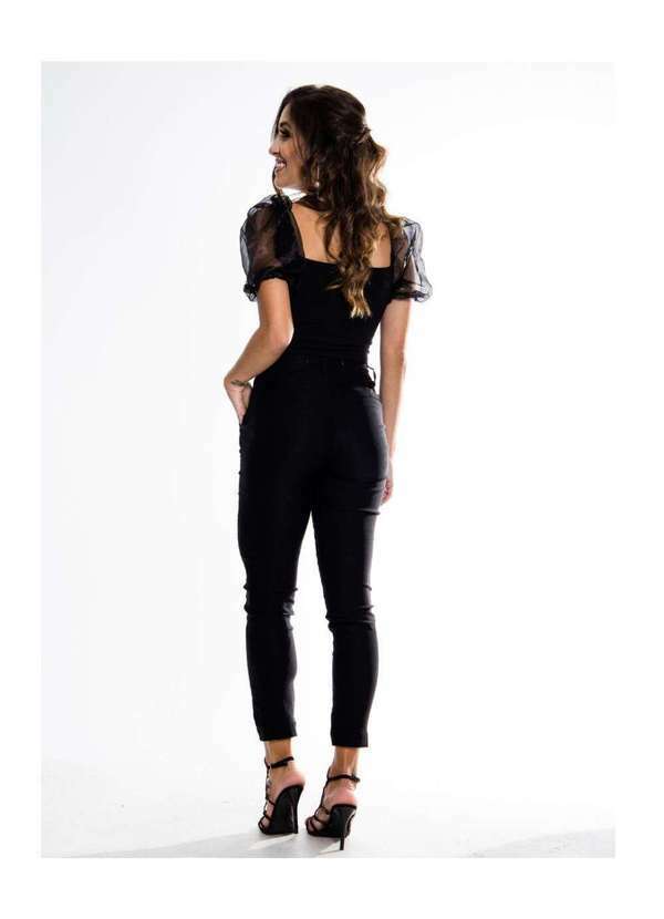 Calça Feminina Alfaiataria Razon Jeans - Preto