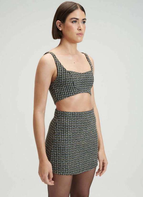 Top Cropped de Alça My Favorite A0061
