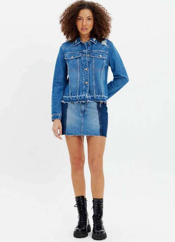 Saia Jeans Super High My Favorite A0004