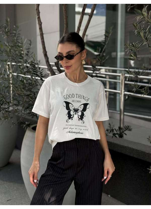 Camiseta Feminina Off Metamorphosis - Off