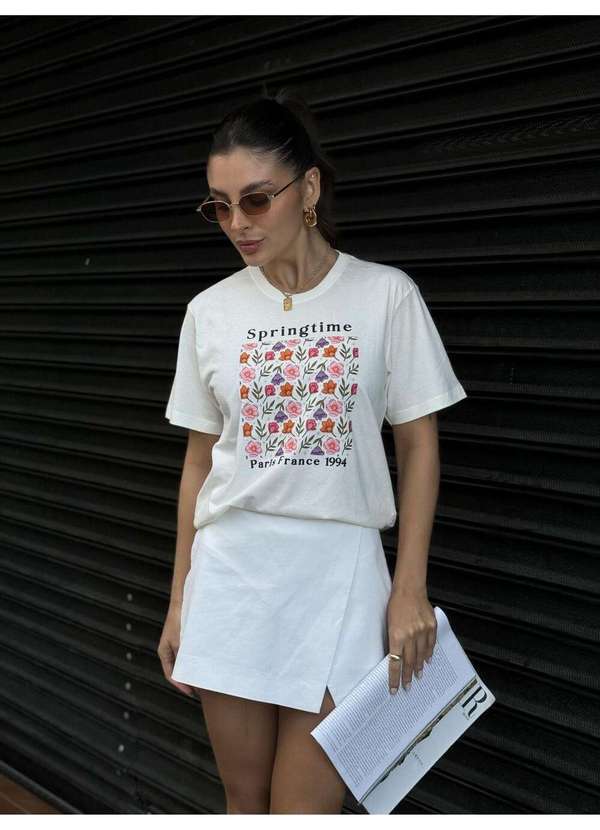 Camiseta Feminina Off Springtime - Off