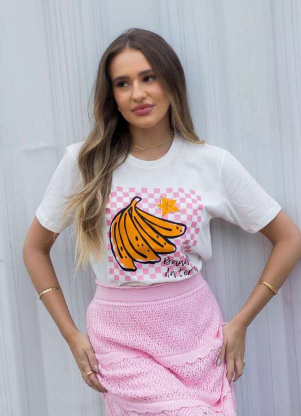 Camiseta Feminina Off Banana da Terra - Off