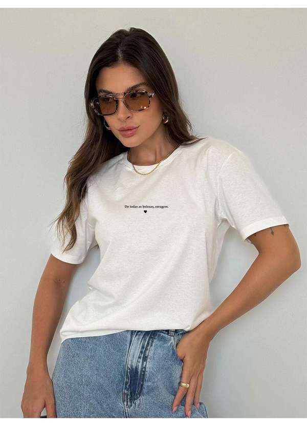 Camiseta Feminina Off de Todas as Belezas - Off