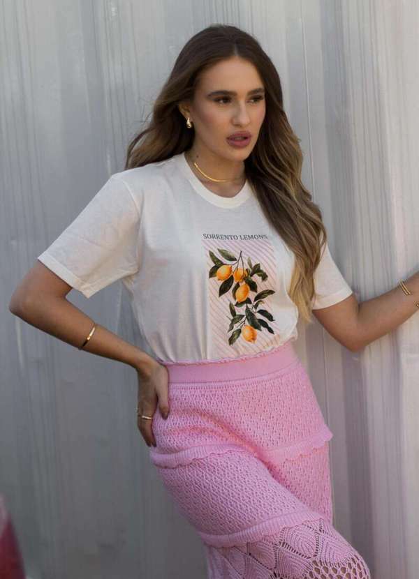 Camiseta Feminina Off Sorrento Lemons - Off
