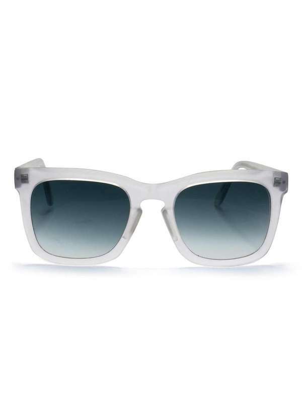 Oculos de Sol Areia Branca Monaco Gelo Cinza
