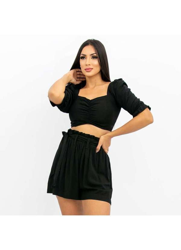 Short Paloma Preto