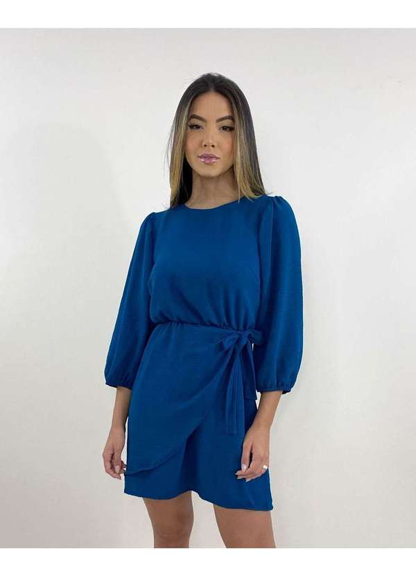 Vestido Ana Júlia Azul
