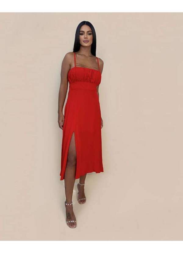 Vestido Ângela Vermelho