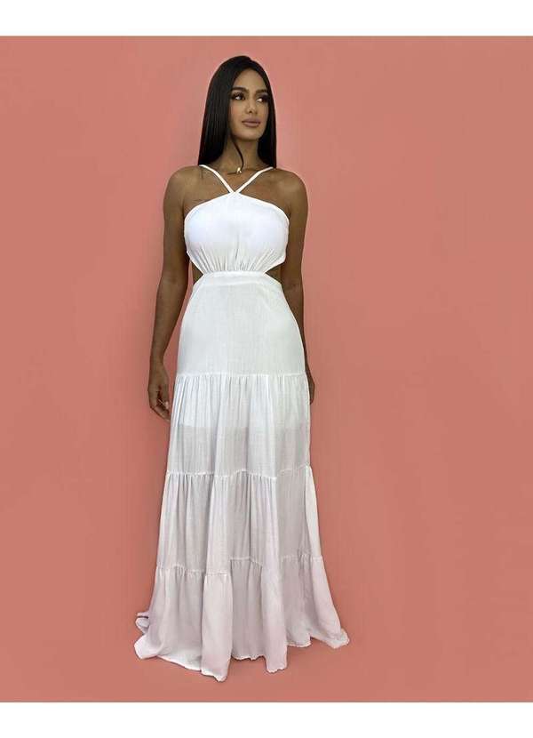 Vestido Ayla Branco
