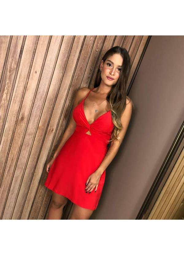 Vestido Carolina Vermelho