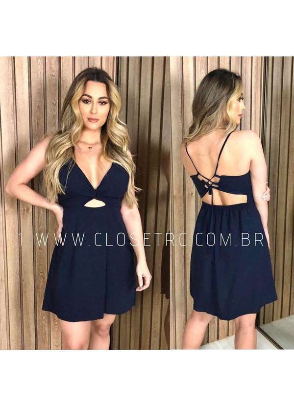 Vestido Carolina Azul