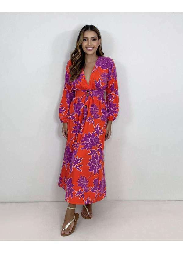Vestido Clara Multicores