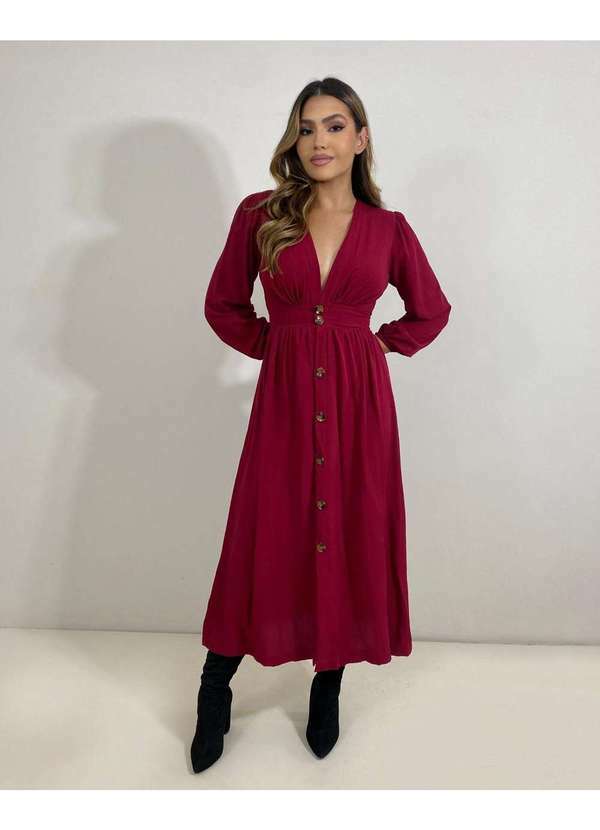 Vestido Clara Vermelho