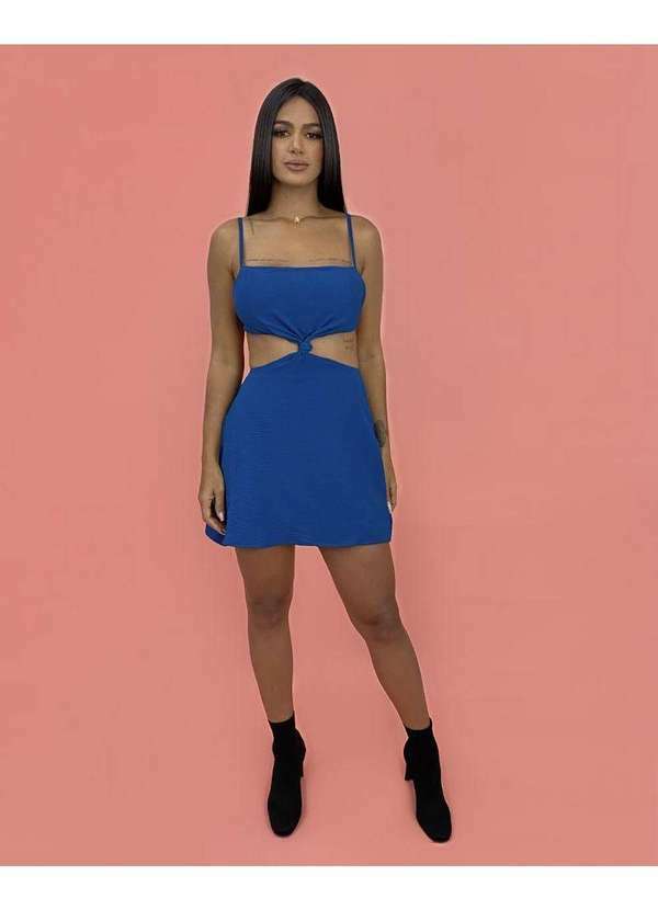 Vestido Cleo Azul