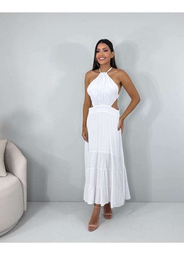 Vestido Estefane Branco