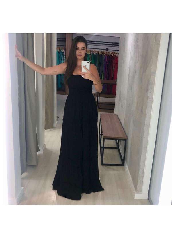 Vestido Gabriela Preto
