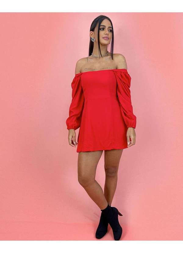 Vestido Graziele Vermelho