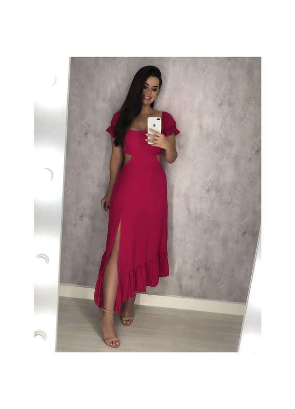 Vestido Jasmin Rosa