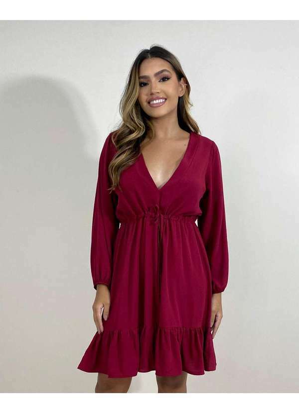 Vestido Lavínia Vermelho