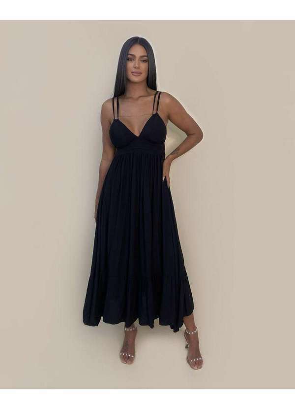 Vestido MaÃsa Preto
