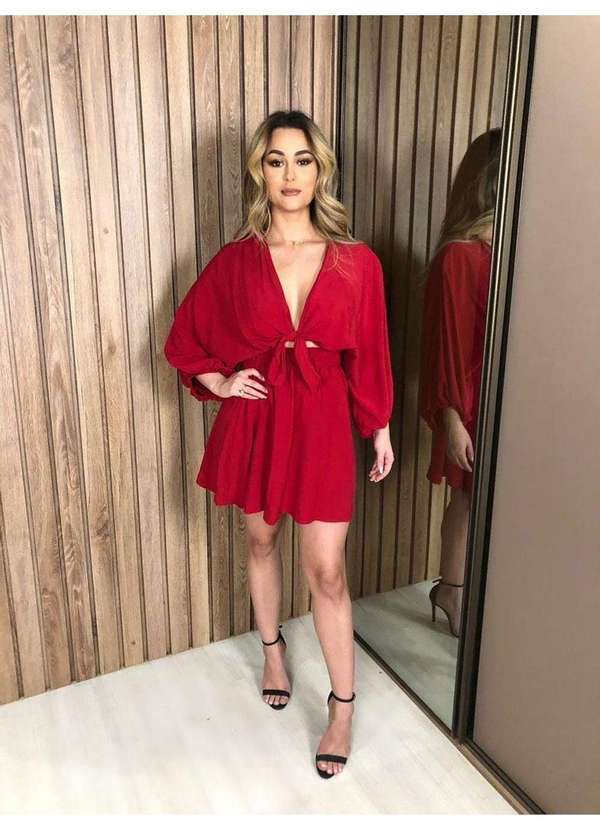 Vestido Manu Vermelho