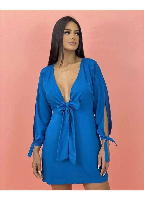 Vestido Marília Azul