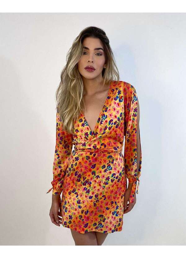 Vestido Marília Multicores