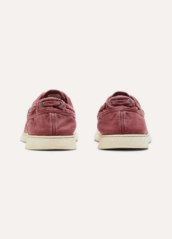 

Tenis Top Sider Canvas Reserva Vermelho