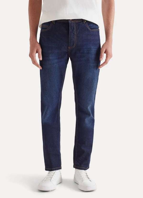Calca Jeans Skinny Mantricha Azul