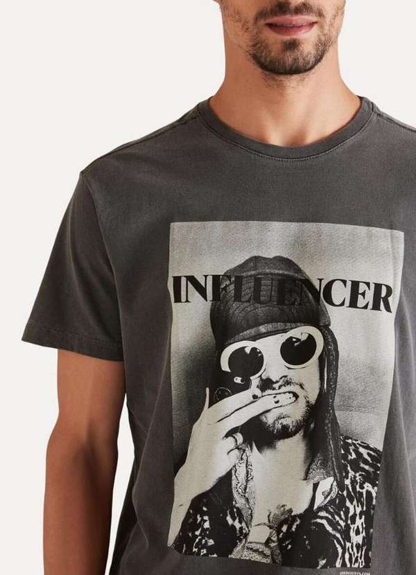 Camiseta Estampada Influencer Grunge Ii Reserva Pr