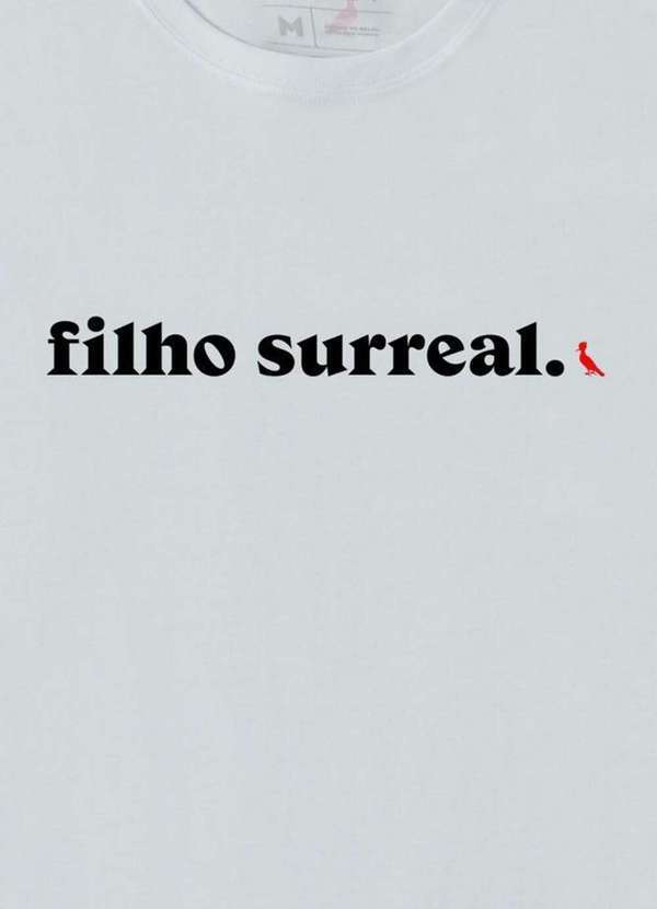 

Camiseta Masc Filho Surreal Dm 20 Branco